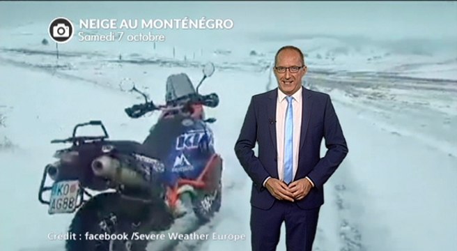 De la neige et de très fortes pluies sur les Balkans ce week end !
