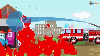 Красный Бульдозер в работе Мультики про МАШИНКИ Развивающие мультфильмы для детей