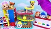 Learn Colors with Pounding Toys Sorting Garages Paw Patrol Disney Princess and Peppa Pig Crayons