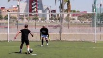 COMO DEFINIR A PUERTA & MARCAR GOL (Técnicas de disparo con portero de Fútbol)