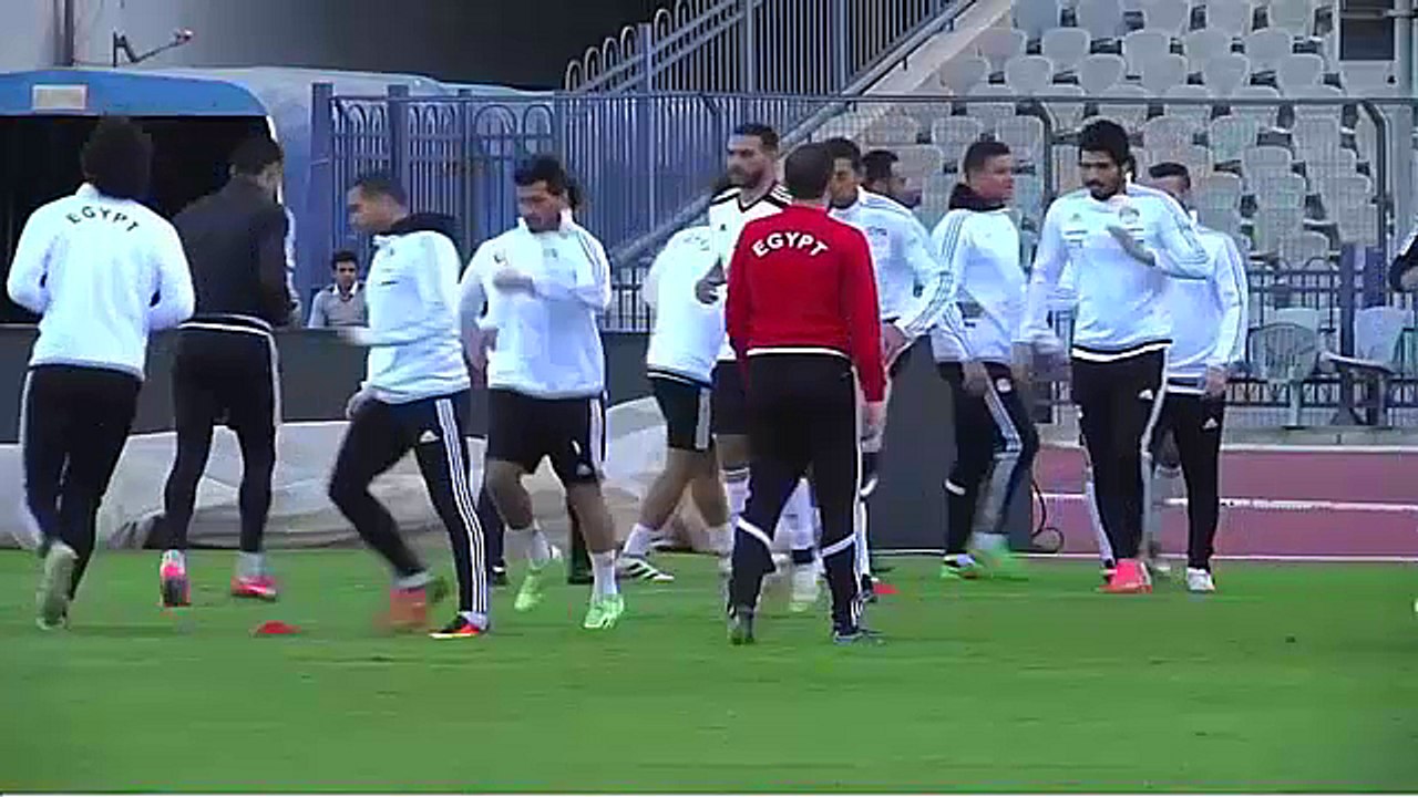 آخر إستعدادات المنتخب المصري قبل المواجهة المصيرية ضد الكونغو اليوم 08-10-2017  تصفيات كأس العالم 2018