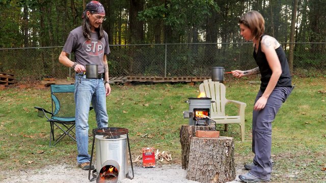 DIY Rocket Stove vs EcoZoom Versa COOK OFF!