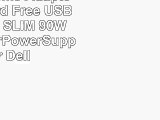 Bundle2 items  AdapterPower Cord Free USB Drive Dell SLIM 90W AC