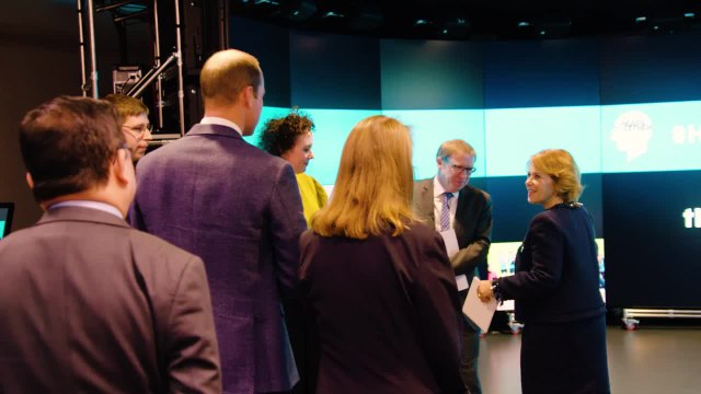 Duke of Cambridge changing the conversation with Heads Together at the Data Observatory