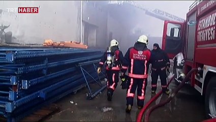 Hadımköy'de büyük yangın