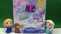 ✿ Disney Frozen Princess Elsa Anna Olaf Paper Purse ✿ Unboxing Frozen Making Your Own Paper Purse