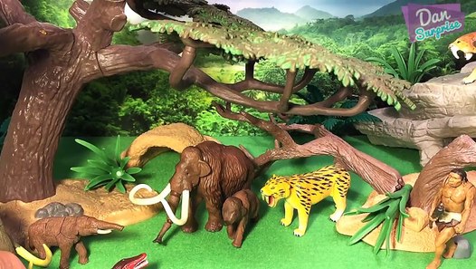 10 PREHISTORIC ANIMALS SURPRISE TOYS 3D PUZZLES for kids – Woolly