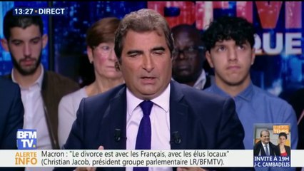 "Ce qu est choquant, c'est l'attitude du gouvernement, dans l'arrogance", selon Christian Jacob