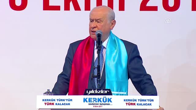 MHP Genel Başkanı Bahçeli: Barzani Zulmün İşbirlikçisidir