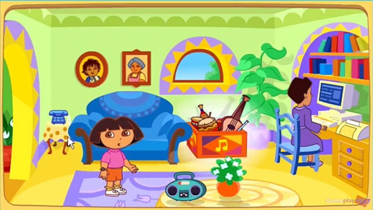 Dora The Explorer - La Casa de Dora Game - Nickelodeon Game for Kids