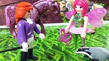 ¡¡SE CAE DEL CABALLO!! Historia de una bonita amistad - Juguetes Playmobil Hadas y caballos