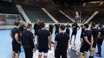 Retrouvez le discours de Jérôme Fernandez avant le premier entraînement !