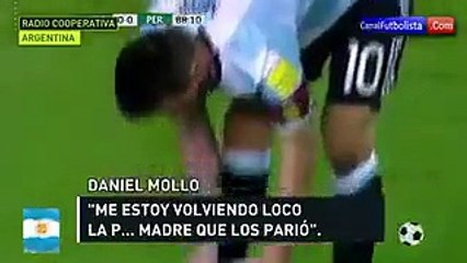 Un commentateur argentin insulte Lionel Messi en direct lors du match Argentine-Pérou !