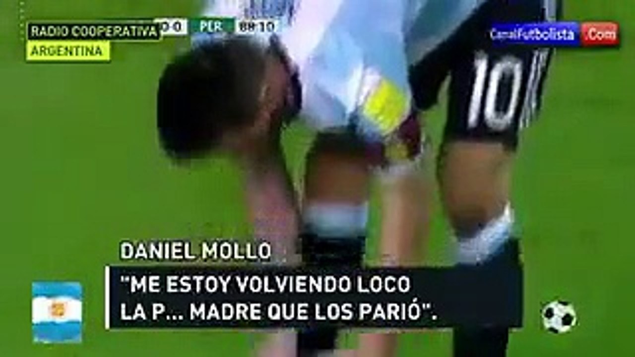Un commentateur argentin insulte Lionel Messi en direct lors du match Argentine-Pérou !