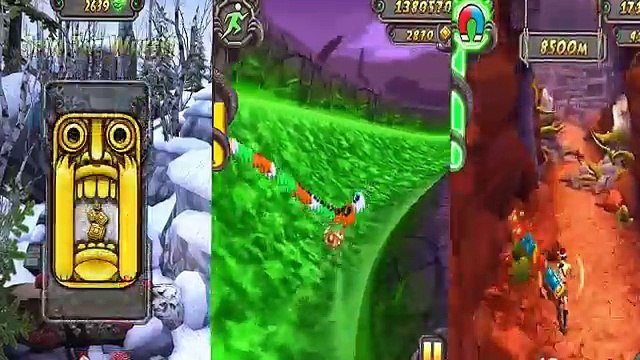 Temple Run Spooky Summit VS Blazing Sands VS Frozen Shadows Gameplay HD #42