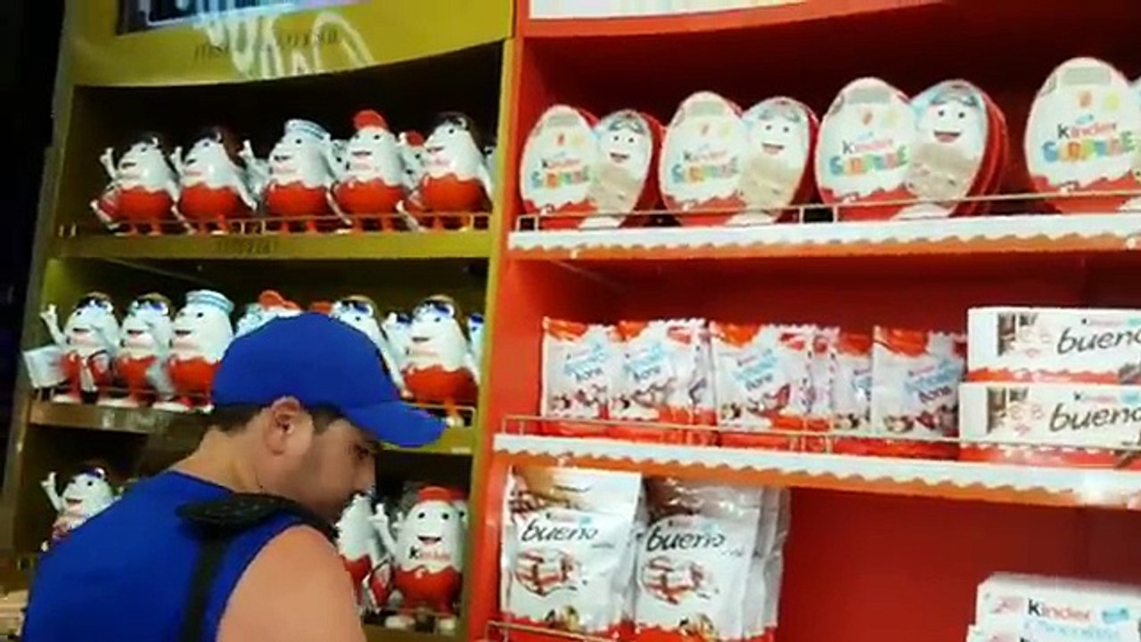 Chocolate Kinder Surprise Eggs On A Plane! Family Fun Video HZHtube Kids Fun Vlog