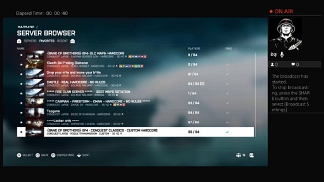 DEATHWALKER35003's Live PS4 Broadcast