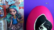 EVER AFTER HIGH Play-doh EGG SURPRISE with Madeline Hatter, Barbie and Monster High // TUYC