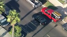 Police chase stolen ford mustang