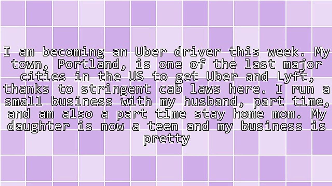 Getting Started Driving for Uber