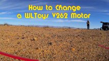 WLToys V262 Cyclone Repair: How to Replace a Motor