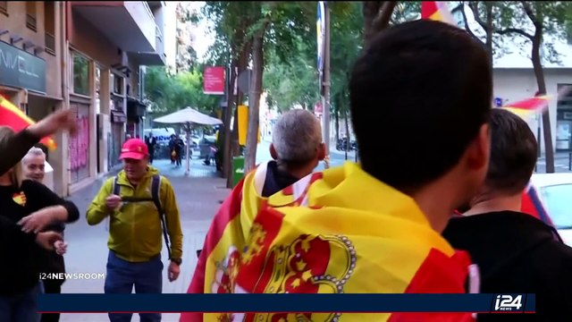 Catalogne: 350 000 manifestants anti-indépendantistes à Barcelone