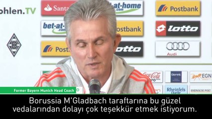 Heynckes, M'Gladbach'tan böyle ayrılmıştı
