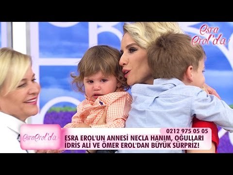 Oğulları İdris Ali ve Ömer'den Esra Erol'a doğum günü sürprizi! - atv