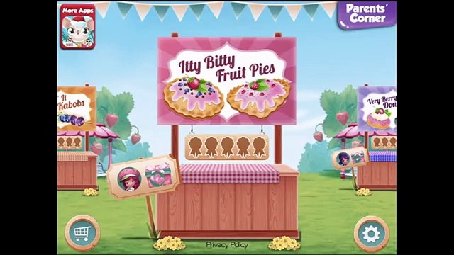 Strawberry Shortcake Food Fair Part 2 - Best iPad app demo for kids - Ellie