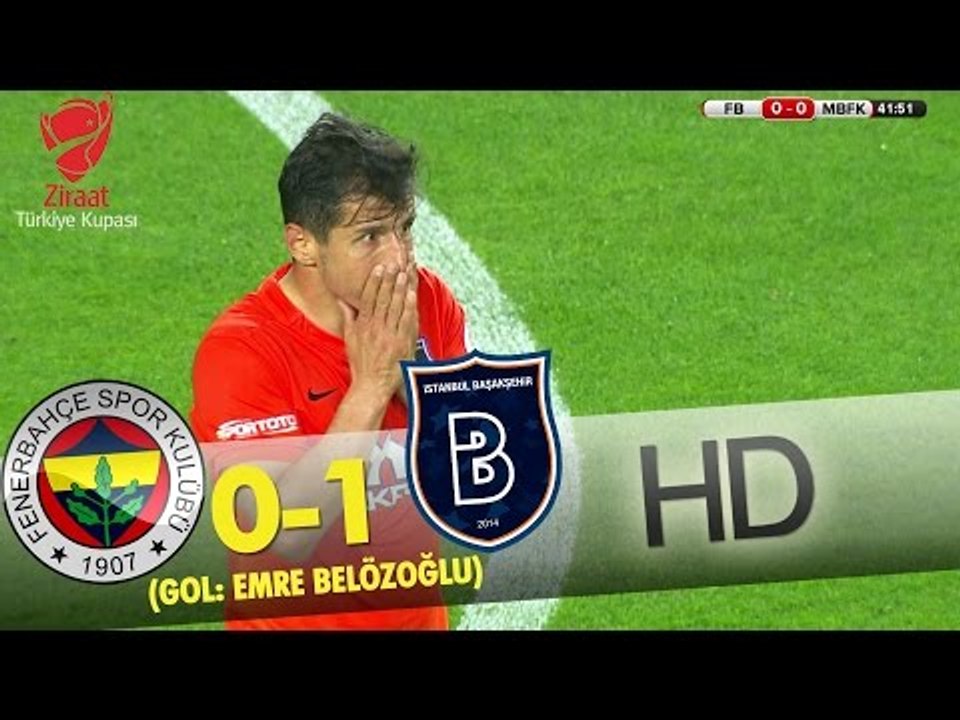 Fenerbahçe: 0 - Başakşehir :1 | Gol: Emre Belözoğlu