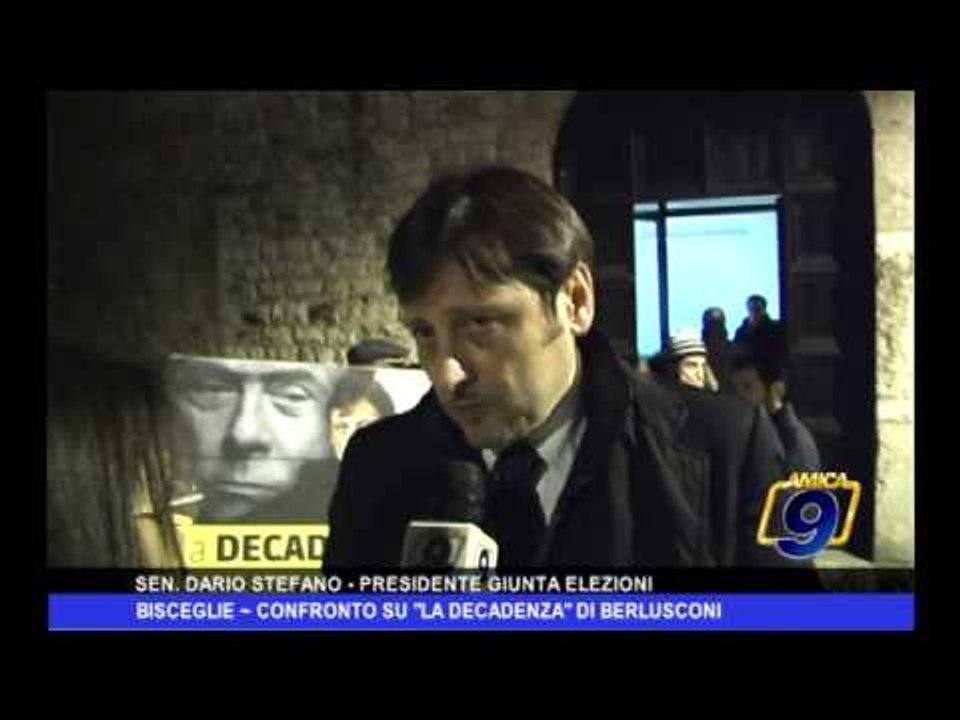 Bisceglie | Confronto su "la decadenza di Berlusconi"