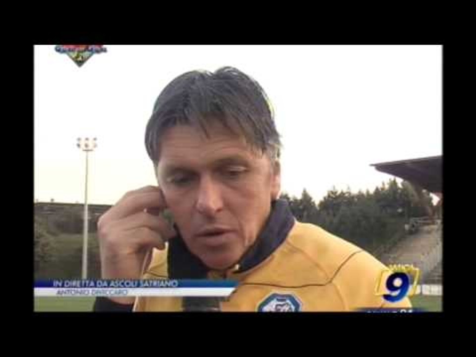 Intervista a Nicola Ragno dopo Ascoli Satriano - Fidelis Andria (1-2)