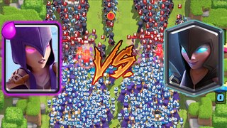 Witch vs night witch - clash royale super challenge
