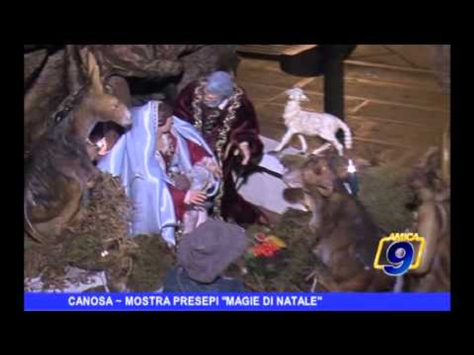 Canosa | Mostra presepi "magie di natale"