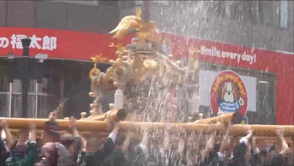 هذا الصباح-مهرجان رش الماء.. أحد الاحتفالات الرئيسية بطوكيو