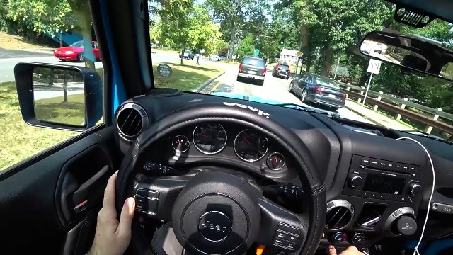 2017 Jeep Wrangler Unlimited Manual - Tedward POV Test Drive (Binaural Audio and Puppy)