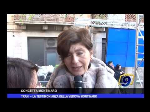 Trani | La testimonianza della vedova Montinaro