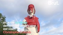 États-Unis : des statues de Christophe Colomb vandalisées