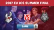 Highlights: MSF vs G2 Game 3 | Misfits vs G2 Esports | 2017 EU LCS Summer Final
