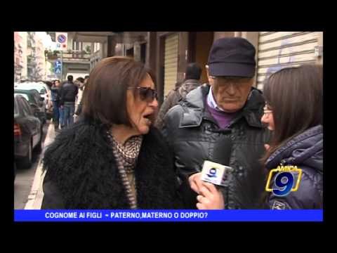 Cognome ai figli Paterno, materno o doppio?
