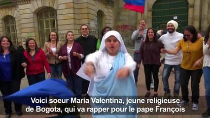 Colombie: soeur Maria Valentina va rapper pour le pape