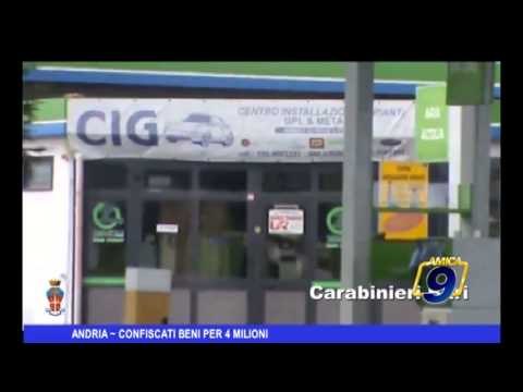 Andria | Confiscati beni per 4 milioni