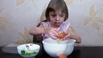Niños se preparan recetas Lizaveta
