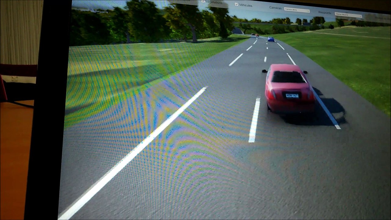 Passage virtuel sous le viaduc de la Bruche de l'A355