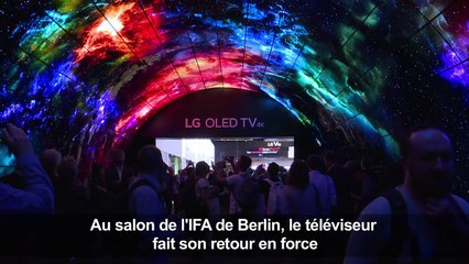 Au salon de l'IFA, le téléviseur fait son retour en force