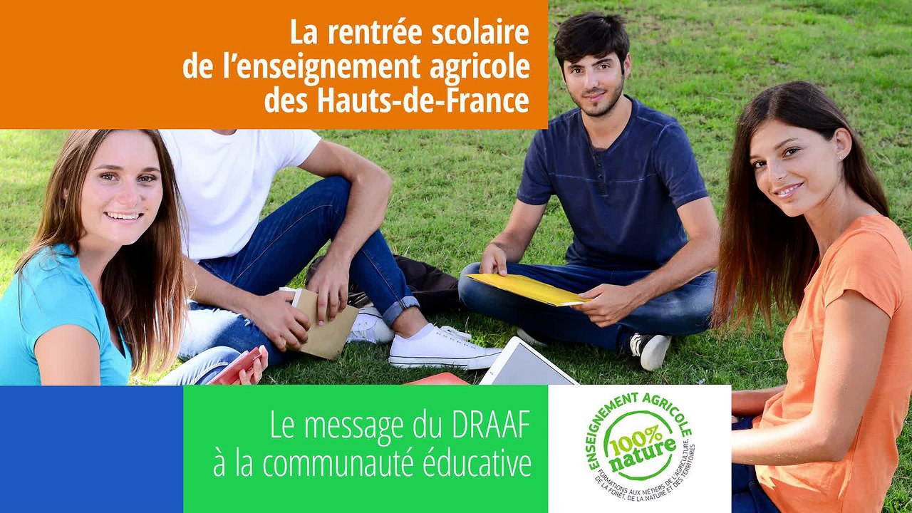 La rentrée scolaire de l'enseignement agricole des Hauts-de-France