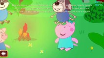 Niños para y Hipopótamo Peppa cuento de los tres cerditos juego de dinosaurio de dibujos animados