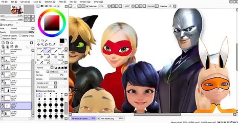 Miraculous Ladybug - Speededit Gigantic Kwami Swap Exchange Kwami