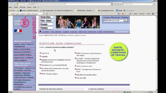 Prise en main du logiciel DUER administrateur 2nd Degré