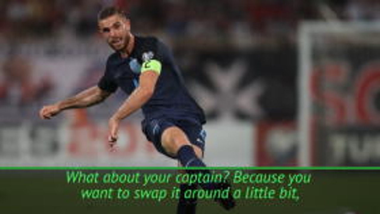 Henderson stays as England captain, for now - Southgate